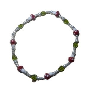 Pearl Indie Mushroom necklace